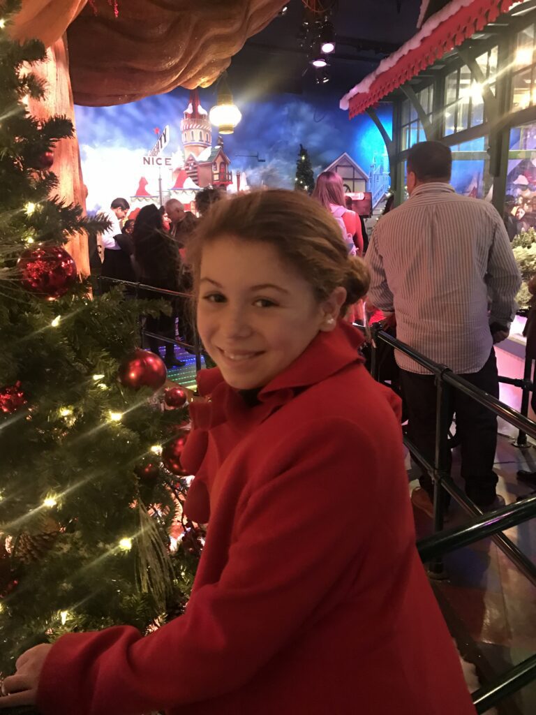 A Christmas moment at Saint Helen